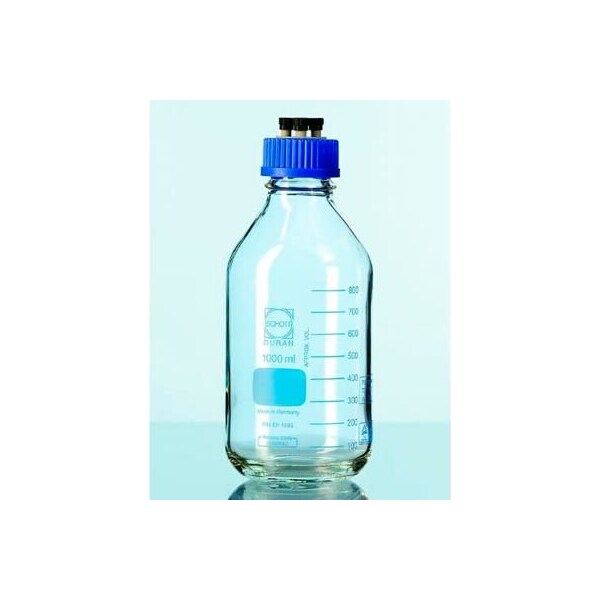 Cp Lab Safety. Duran HPLC Port Cap System, GL45, 4-Port Cap, 500ML, pack/2 1129821 - main
